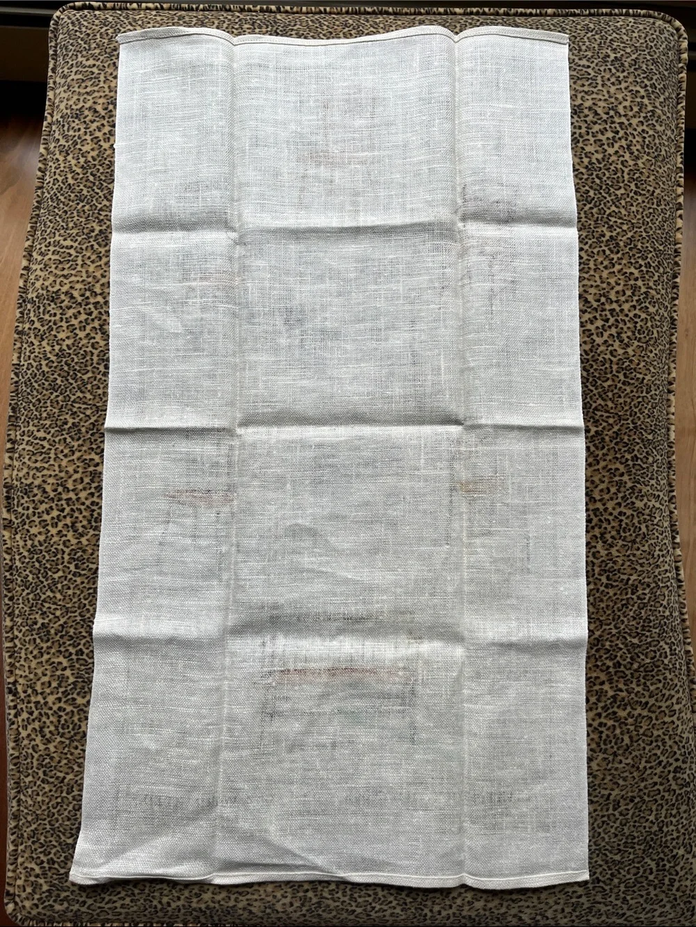 Vintage Hitchcock Chairs Tea Towel Kitchen Linen Cotton Americana Decor Motifs